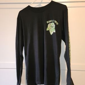 Vintage rose fresh long sleeve tee size medium